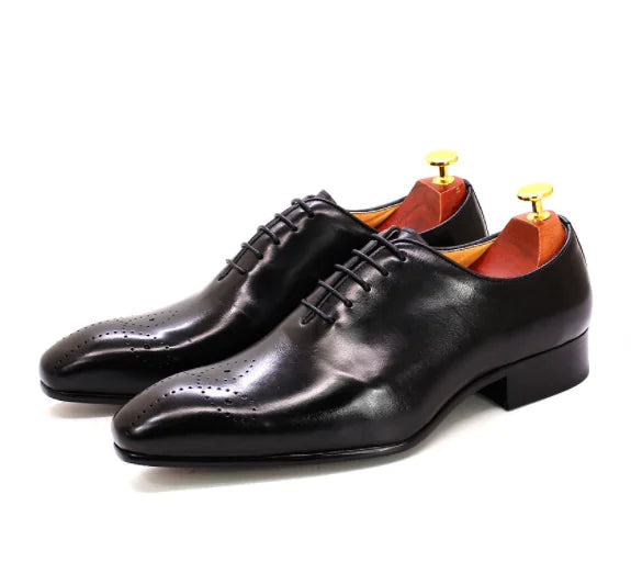 Men's Leather Oxford Shoes - Piscero Co