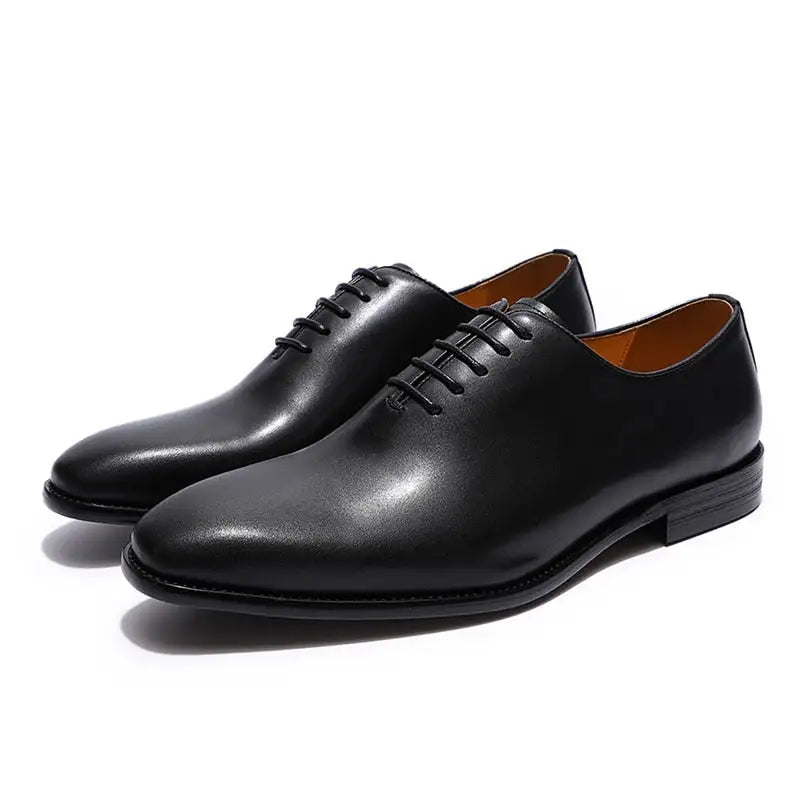 Men's Leather Oxford Shoes - Piscero Co