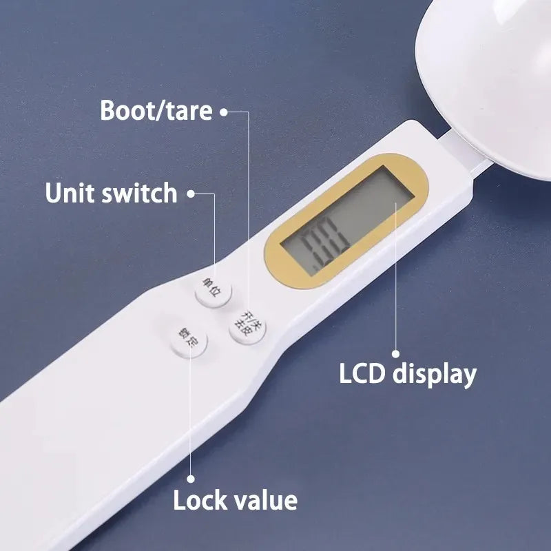 Portable LCD Kitchen Scale Spoon - Piscero Co