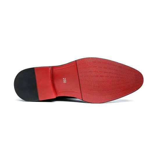 Rosso Red Sole Oxford Shoes - Piscero Co